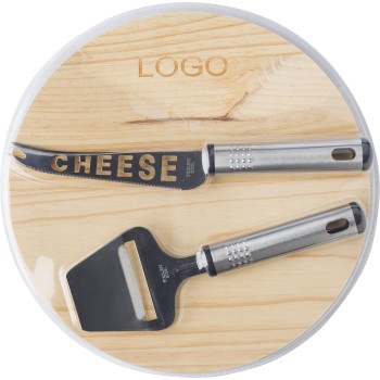 Set formaggio in legno Clementine