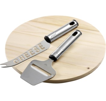 Set formaggio in legno Clementine