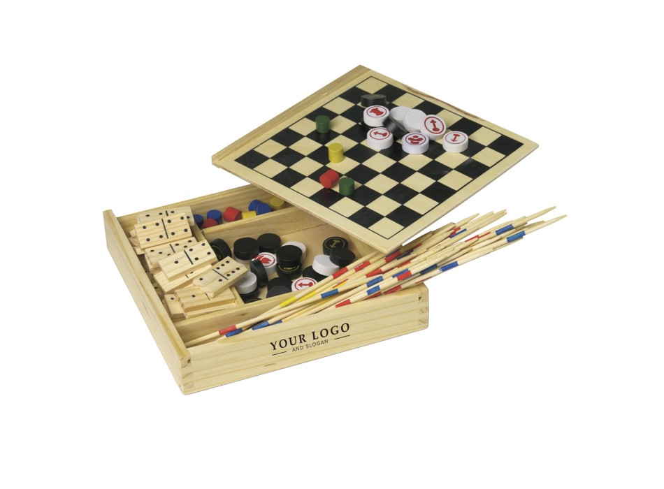 Set Gioco 5 in 1 in legno Cherie