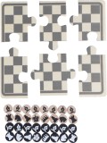 Set Gioco scacchi e dama in legno in legno Hank