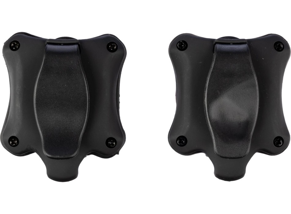Set luci di sicurezza per bicicletta ricaricabili in ABS e silicone Elisabeth