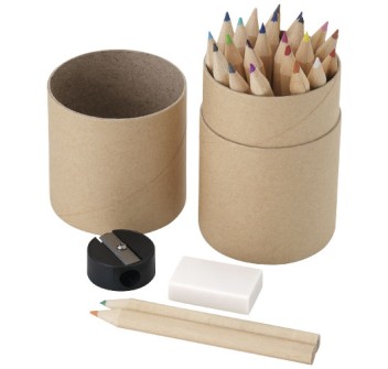 Set matite colorate 26 pezzi Woodby