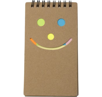 Set memo a spirale smile Kim