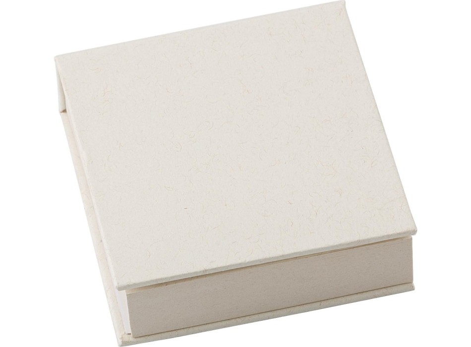 Set memo in cartone del latte riciclato Thalassa