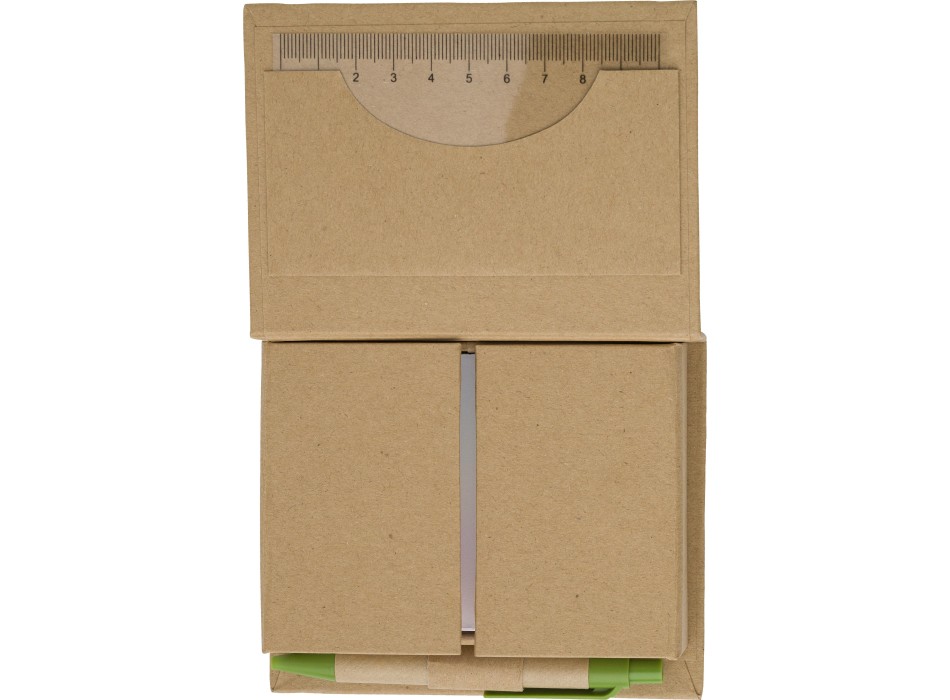 Set memo in cartone in vari colori Glenn