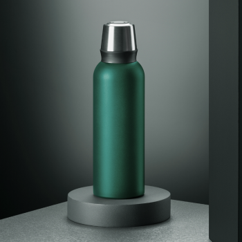 SET NORDIC: VACUUM FOOD THERMOS, 600 ml. & STEEL VACUUM THERMOS, 1000ml