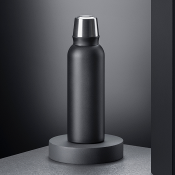SET NORDIC: VACUUM FOOD THERMOS, 600 ml. & STEEL VACUUM THERMOS, 1000ml