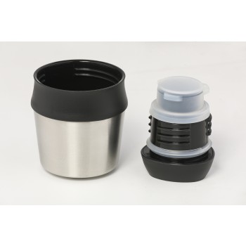 SET NORDIC: VACUUM FOOD THERMOS, 600 ml. & STEEL VACUUM THERMOS, 1000ml