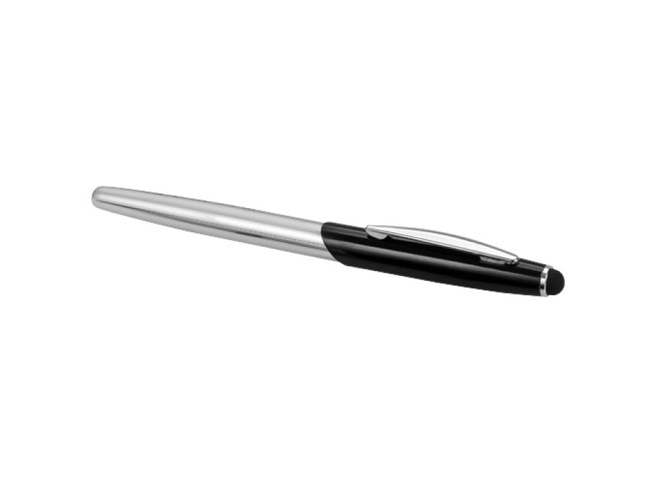 Set penna a sfera e penna roller con stylus Geneva (inchiostro blu)
