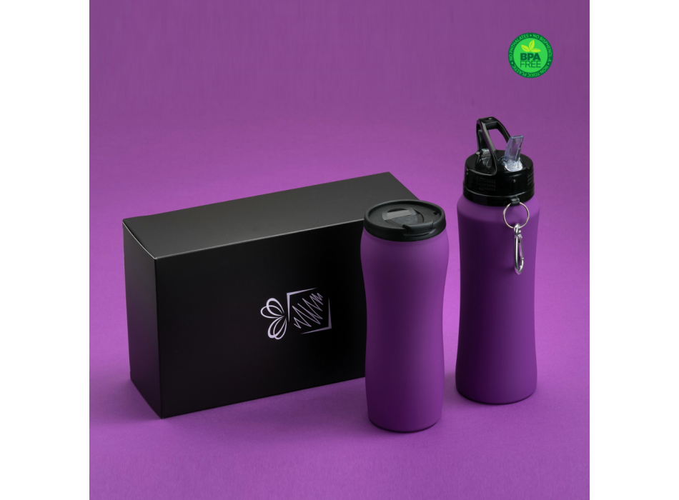 SET REGALO BOTTLE 700 ml. & THERMAL MUG 450 ml.