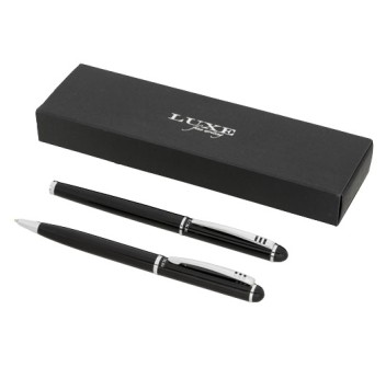 Set regalo con coppia di penne Andante (inchiostro nero)