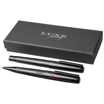 Set regalo con coppia di penne Gloss (inchiostro nero)