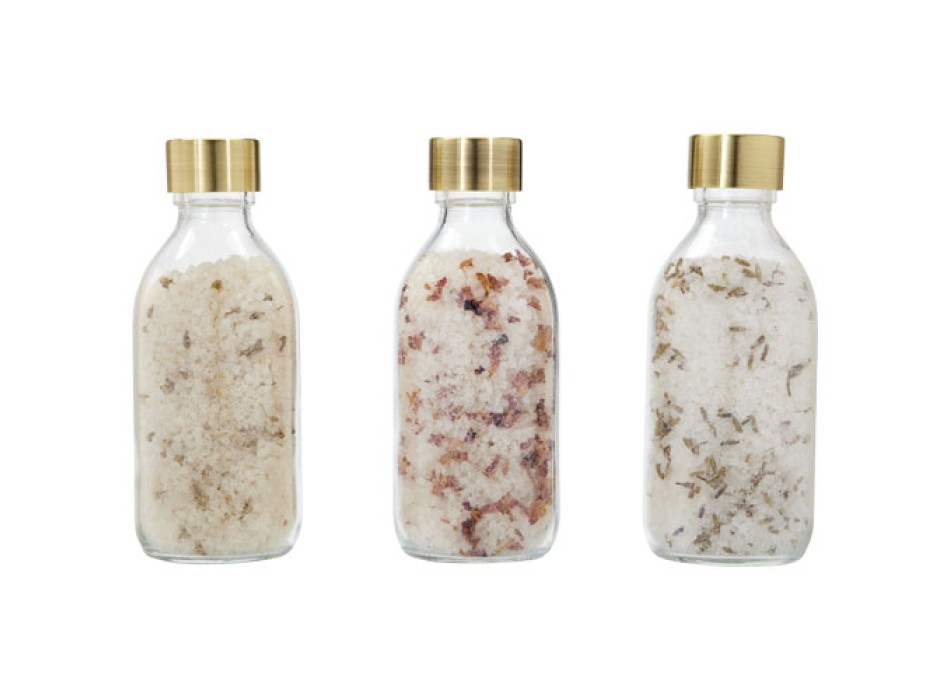 Set regalo di sali da bagno 3 pezzi da 200 ml Wellmark Just Relax