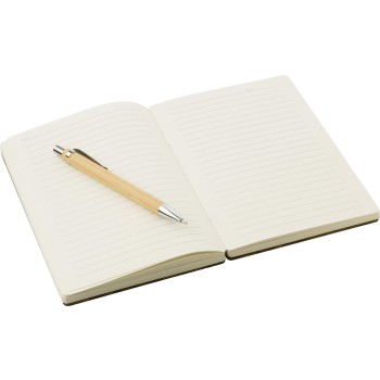 Set scrittura, composta da taccuino e penna a sfera Jo