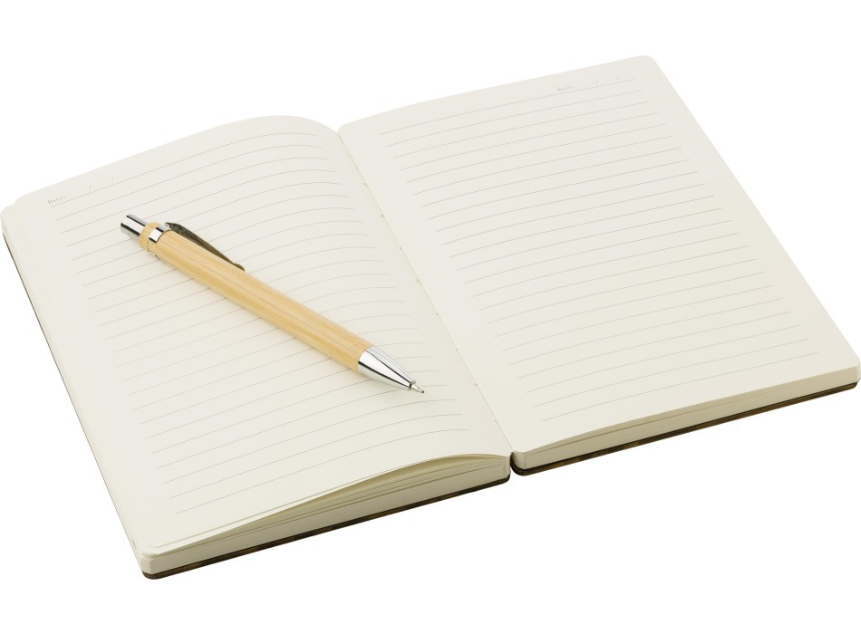Set scrittura, composta da taccuino e penna a sfera Jo