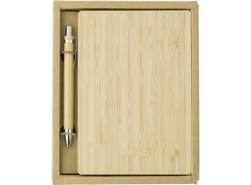 Set scrittura, composta da taccuino e penna a sfera Jo