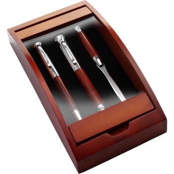 Set scrivania in legno Paulette