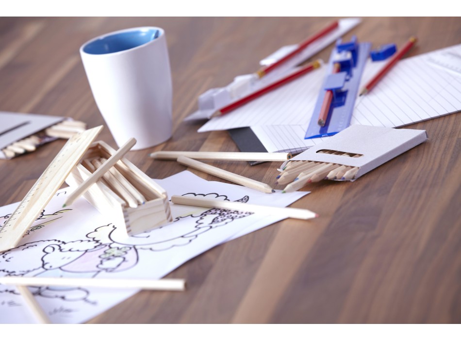 Set scuola in legno Carmelita