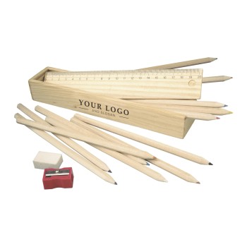 Set scuola in legno Carmelita