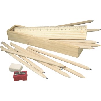 Set scuola in legno Carmelita