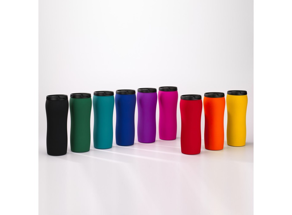 SET TERMICO: THERMAL MUG 450 ml. & THERMOS  500 ml.