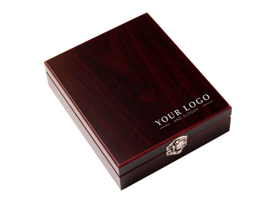 Set vino 4 accessori, in acciaio inox Brady