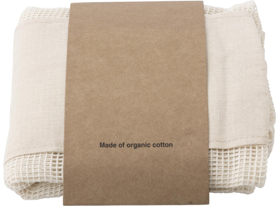 Set zaini riutilizzabili in cotone biologico Adele