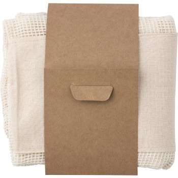 Set zaini riutilizzabili in cotone biologico Adele