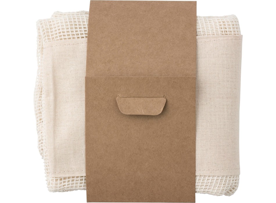 Set zaini riutilizzabili in cotone biologico Adele