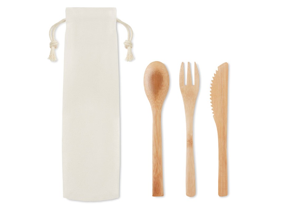 SETBOO - Set posate in bamboo