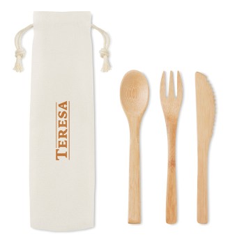 SETBOO - Set posate in bamboo
