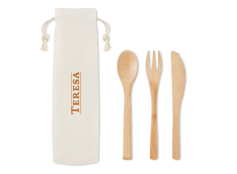 SETBOO - Set posate in bamboo