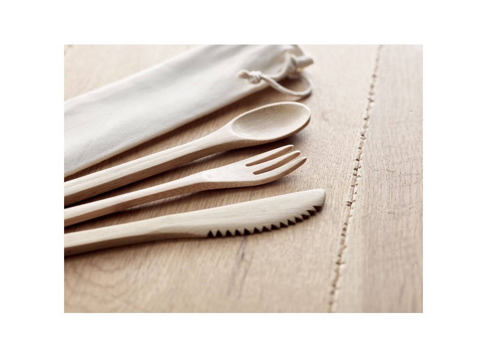 SETBOO - Set posate in bamboo