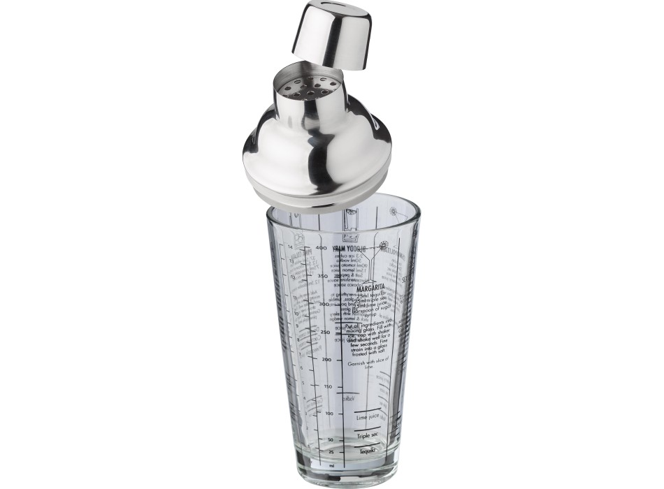 Shaker per cocktail in vetro capacità 750 m Adela
