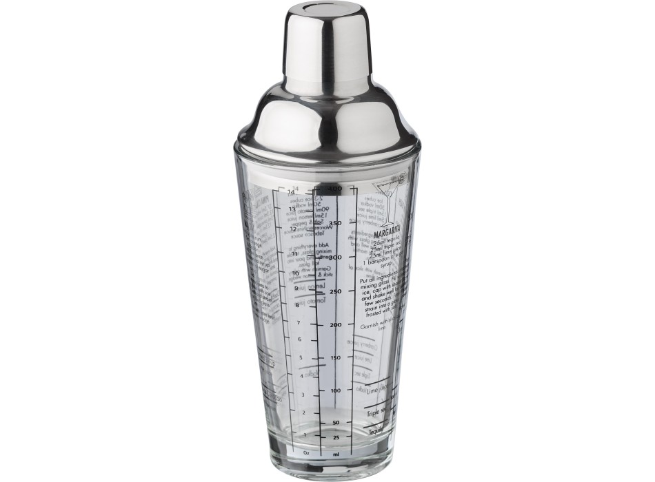 Shaker per cocktail in vetro capacità 750 m Adela