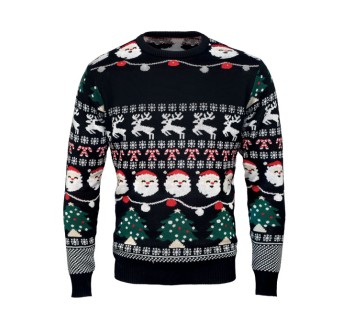 SHAMIS LARGE - Maglione natalizio a LED L/XL