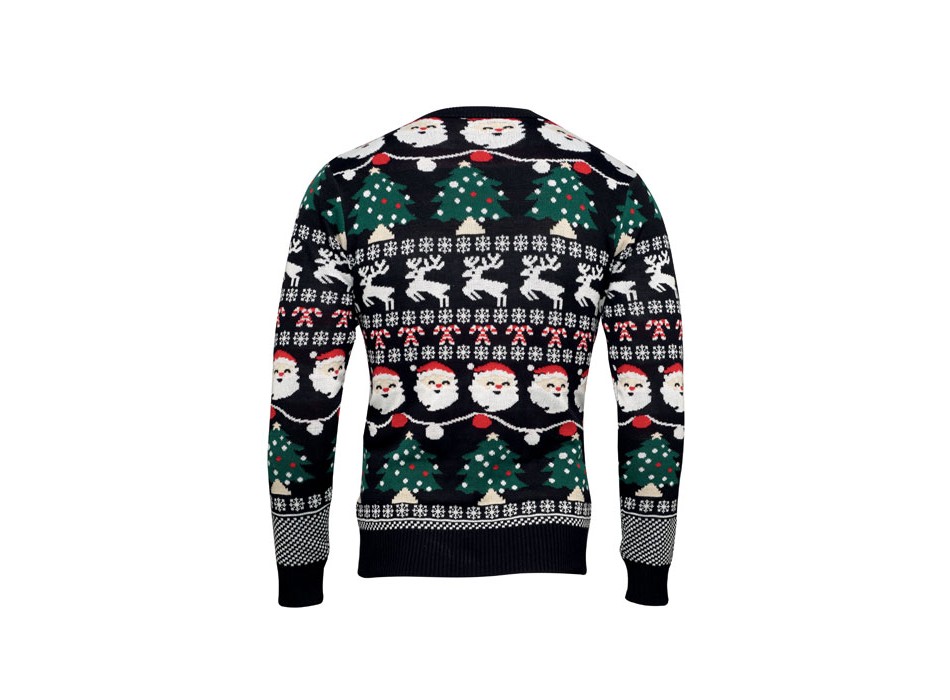 SHAMIS - Maglione natalizio a LED S/M