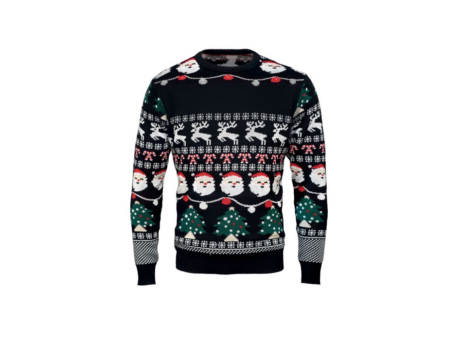 SHAMIS - Maglione natalizio a LED S/M