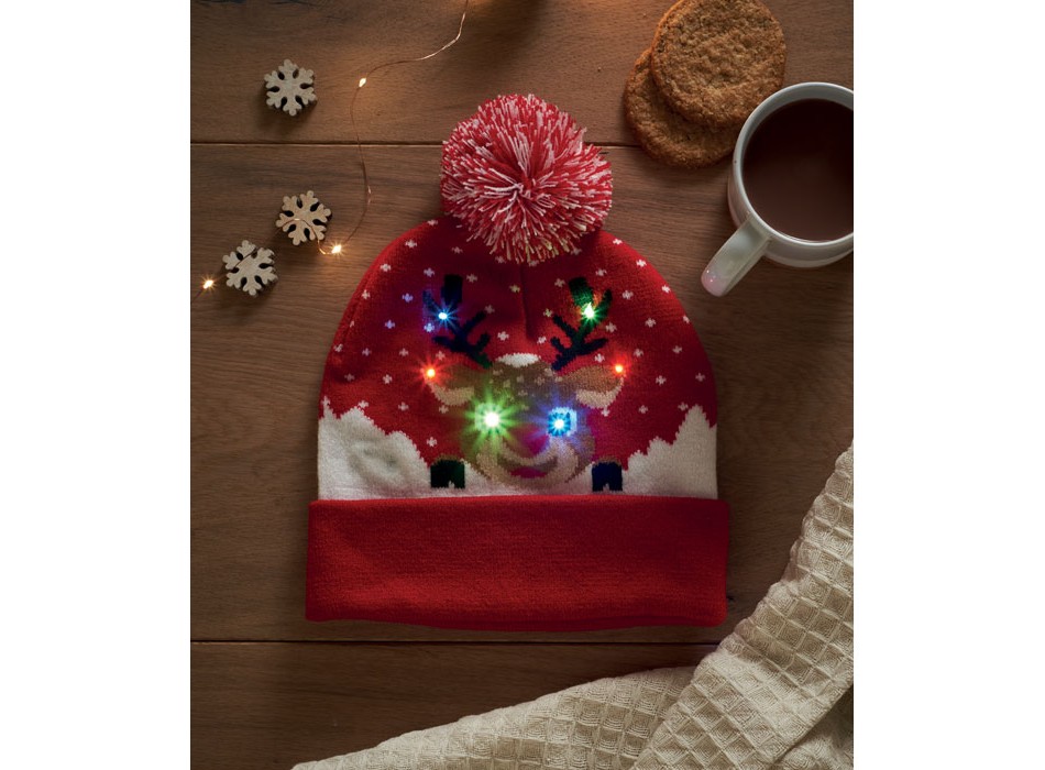SHIMAS LIGHT - Berretto di Natale con LED