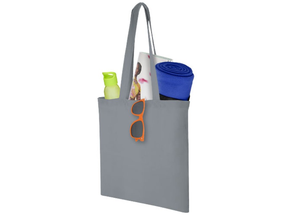 Shopper in cotone 100 g/m² Carolina - 7L