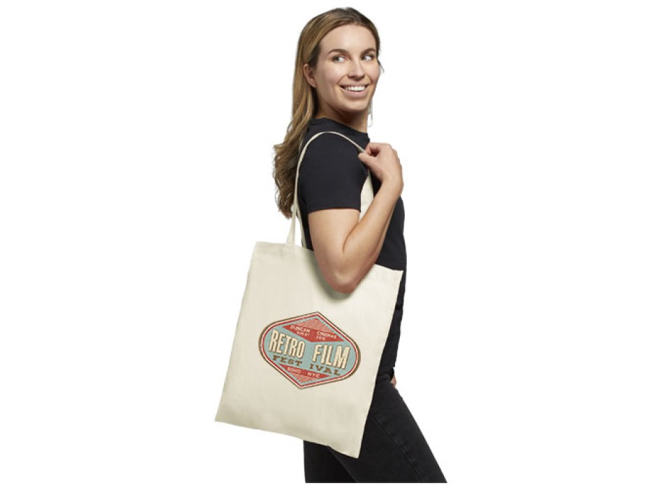 Shopper in cotone 100 g/m² Carolina - 7L