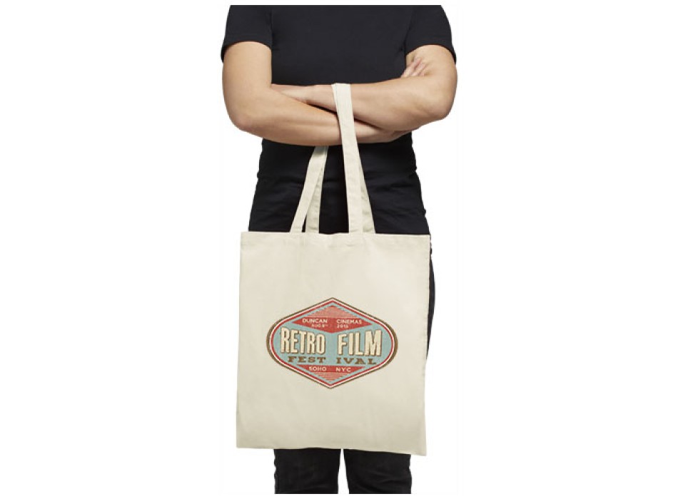Shopper in cotone 100 g/m² Carolina - 7L