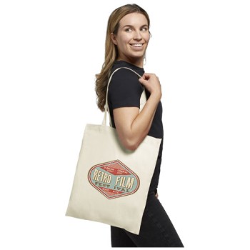 Shopper in cotone 100 g/m² Carolina - 7L