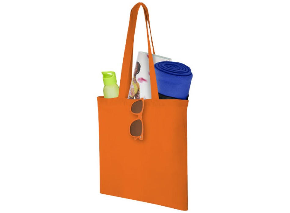 Shopper in cotone 100 g/m² Carolina - 7L