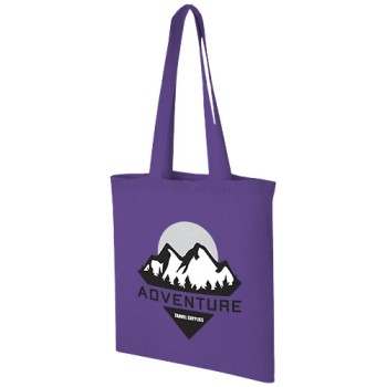 Shopper in cotone 100 g/m² Carolina - 7L