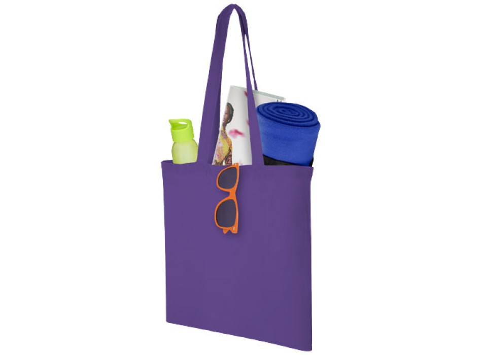 Shopper in cotone 100 g/m² Carolina - 7L