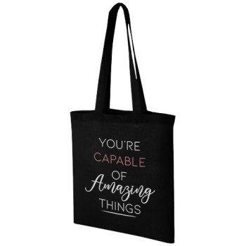 Shopper in cotone 100 g/m² Carolina - 7L