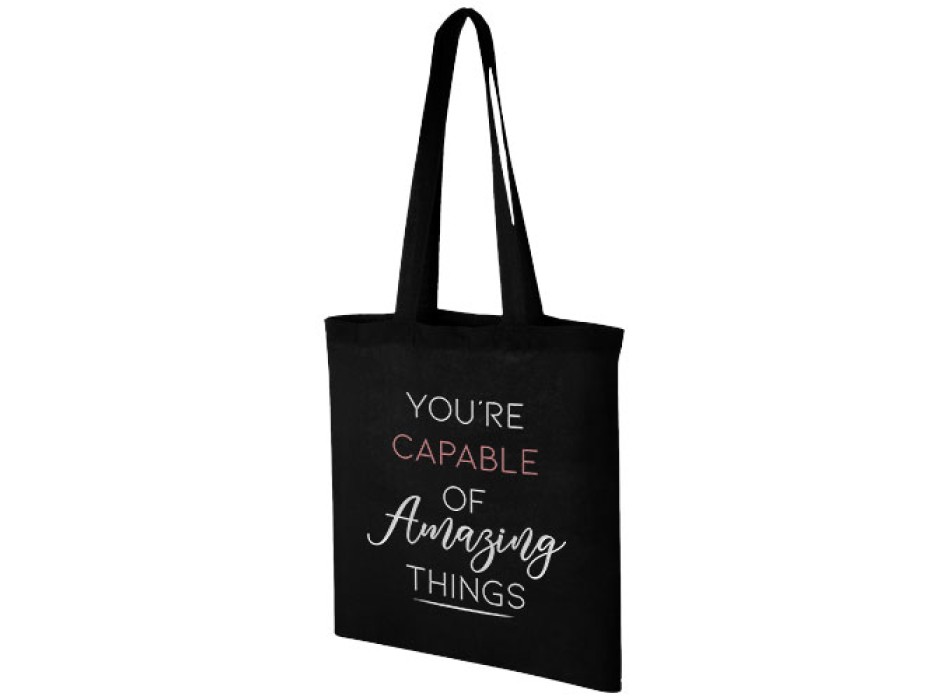 Shopper in cotone 100 g/m² Carolina - 7L