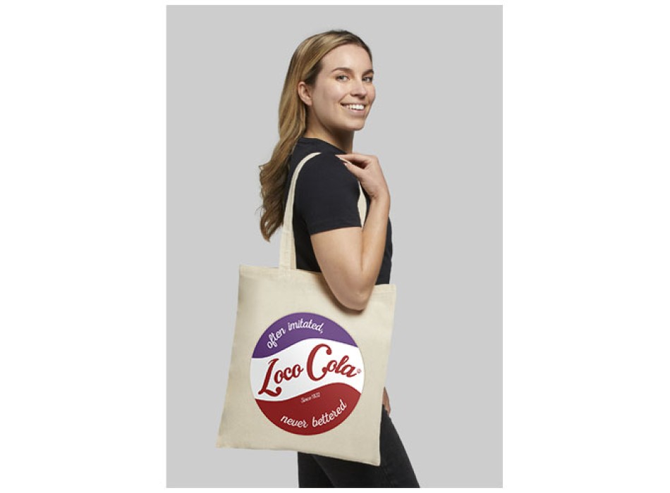 Shopper in cotone 140 g/m² Madras - 7L
