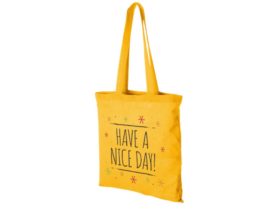 Shopper in cotone 140 g/m² Madras - 7L